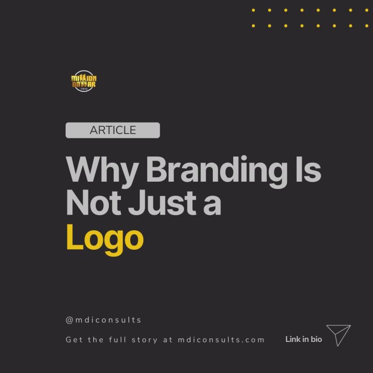 Why Branding Is Not Just a Logo: A Strategy Guide for African Startups